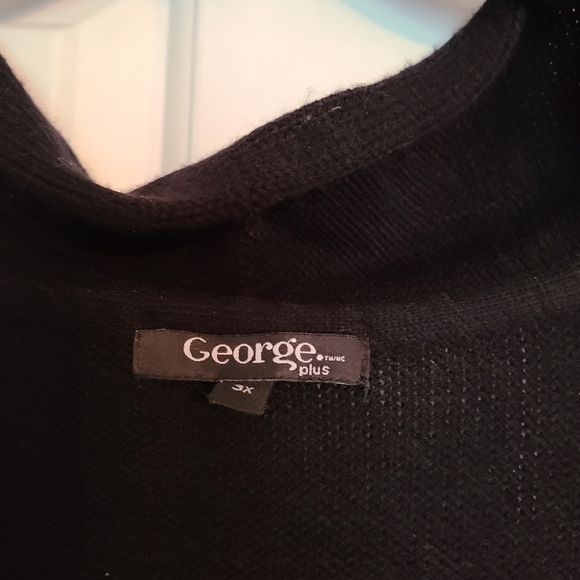 Beautiful sleeveless knee lenghth cardigan 3X - Picture 3 of 5